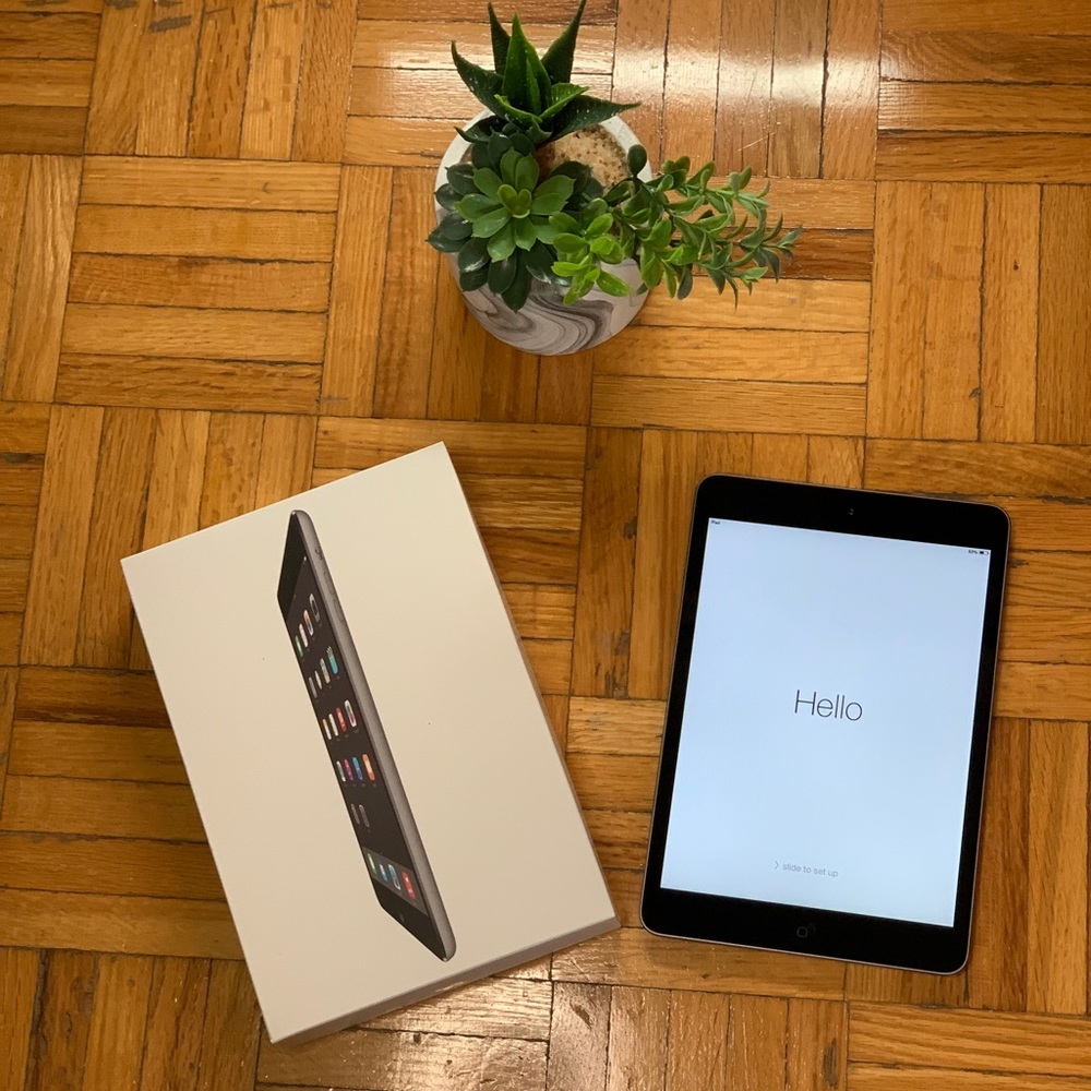 IPAD MINI 2013/2014 SPACE GREY ORIGINAL BOX